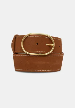 Gianni Chiarini curea de piele culoarea maro, CN.K00334 imagine