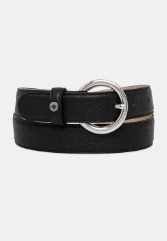 Gianni Chiarini curea de piele femei, culoarea negru imagine