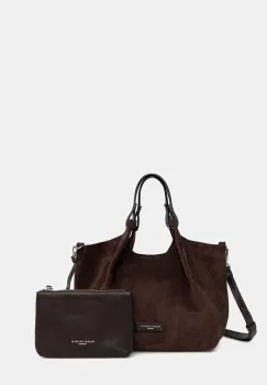 Gianni Chiarini geanta crossbody pentru femei din piele intoarsa DUA imagine