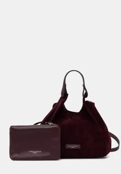 Gianni Chiarini geanta crossbody pentru femei din piele intoarsa DUA imagine