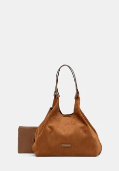 Gianni Chiarini geanta de mana din piele intoarsa DUA imagine