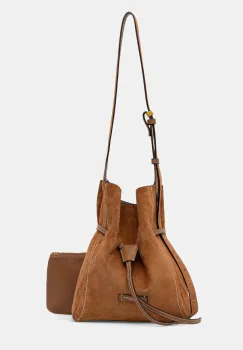 Gianni Chiarini geanta de mana din piele intoarsa SIENNA imagine