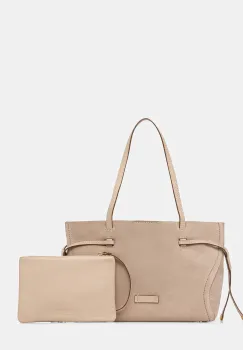 Gianni Chiarini geanta de mana din piele intoarsa VIOLETTE imagine