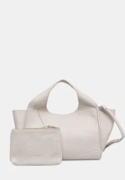 Gianni Chiarini geanta de piele EUFORIA culoarea bej, BS.9555.RNGDBL imagine