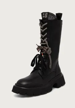 Gio+ botine pentru femei din piele Greta imagine