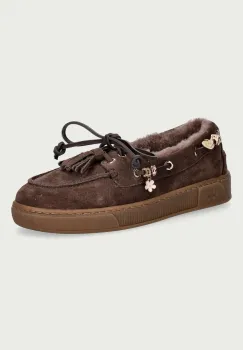 Gio+ mocasini pentru femei din piele intoarsa Moka imagine