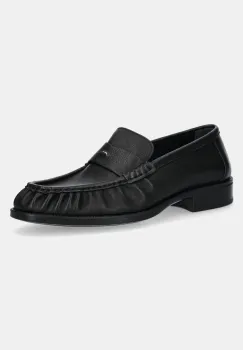 Giuseppe Zanotti mocasini de piele Sorrento barbati, culoarea negru, IU40001.011 imagine