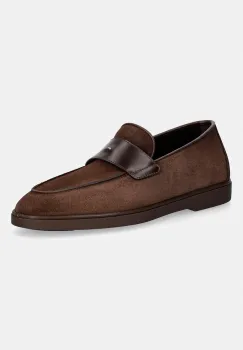 Giuseppe Zanotti mocasini pentru barbati, din piele intoarsa Berth imagine