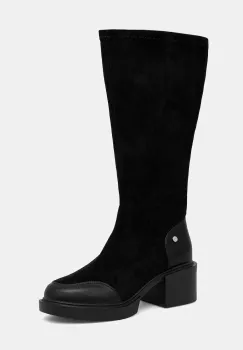 GOE cizme culoarea negru, cu toc drept, SS2N4403 BLACK imagine