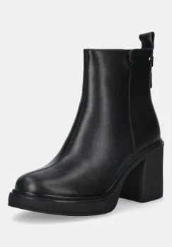 GOE cizme de piele culoarea negru, cu toc drept, SS2N4154 BLACK imagine