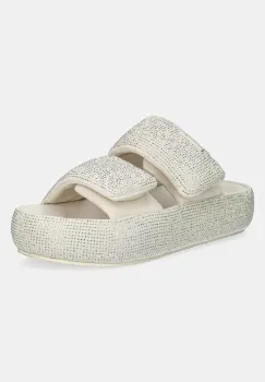 GOE papuci femei, culoarea bej, RR2N4123 imagine