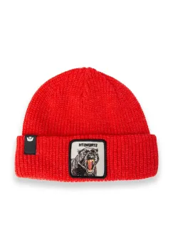 Goorin Bros caciula The Strength Beanie culoarea portocaliu, 107-2490 imagine
