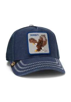 Goorin Bros sapca Bird of Prey culoarea bleumarin, cu imprimeu, 101-1976 imagine