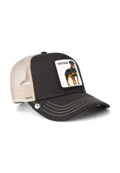 Goorin Bros sapca de baseball din amestec de bumbac Bad Boy Trucker culoarea negru, 101-2538 imagine