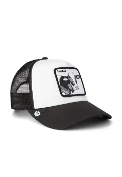 Goorin Bros sapca de baseball din amestec de bumbac Cash Cow Trucker culoarea alb, 101-2584 imagine