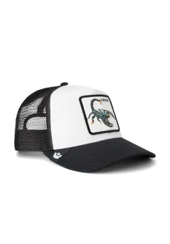 Goorin Bros sapca de baseball din amestec de bumbac Deadly Trucker culoarea alb, 101-2372 imagine