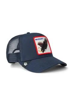 Goorin Bros sapca de baseball din amestec de bumbac Freedom Eagle Trucker 101-2541 imagine