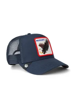 Goorin Bros sapca de baseball din amestec de bumbac Freedom Eagle Trucker 101-2541 imagine