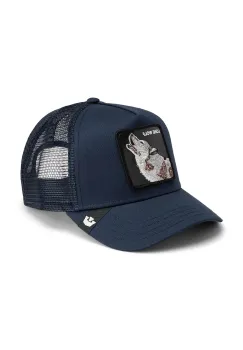 Goorin Bros sapca de baseball din amestec de bumbac Lone Wolf Trucker imagine
