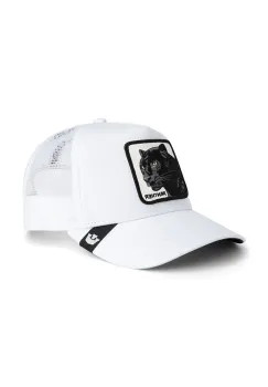 Goorin Bros sapca de baseball din amestec de bumbac Panther Trucker culoarea alb, 101-2450 imagine