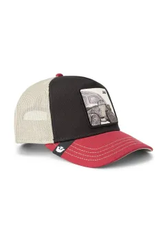 Goorin Bros sapca de baseball din amestec de bumbac Tricolor Tortiouse culoarea negru, 101-2337 imagine