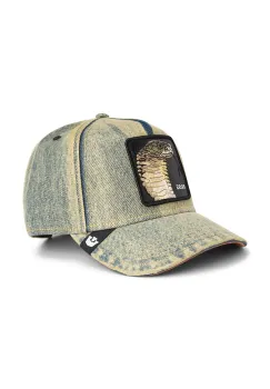 Goorin Bros sapca de baseball din denim Pit Boss culoarea bej, 101-2270 imagine