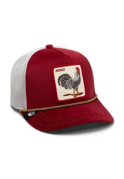 Goorin Bros sapca Garnet Rooster culoarea rosu, cu imprimeu, 101-1717 imagine