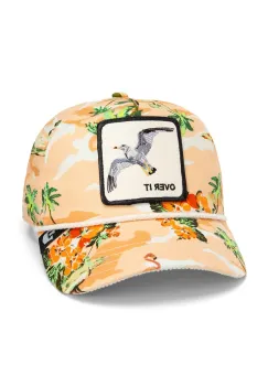 Goorin Bros sapca Quittin Time culoarea portocaliu, cu imprimeu, 101-1912 imagine