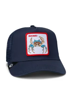 Goorin Bros sapca Team Crab culoarea bleumarin, cu imprimeu, 101-2013 imagine