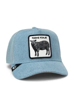 Goorin Bros sapca The Black Sheep culoarea negru, cu imprimeu, 101-0380 imagine