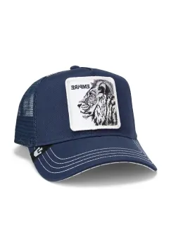 Goorin Bros sapca The Empire Lion culoarea bleumarin, cu imprimeu, 101-1949 imagine