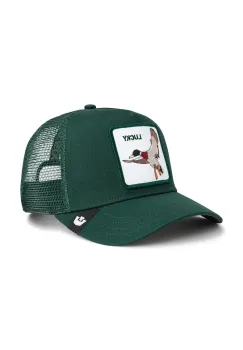 Goorin Bros sapca The Lucky Duck culoarea verde, 101-2362 imagine