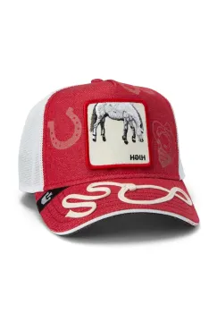 Goorin Bros sapca Way Up culoarea rosu, cu imprimeu, 101-1806 imagine