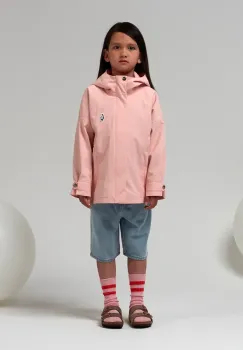 Gosoaky geaca de ploaie copii ROARING CAT culoarea roz, 251.9.1.585 imagine