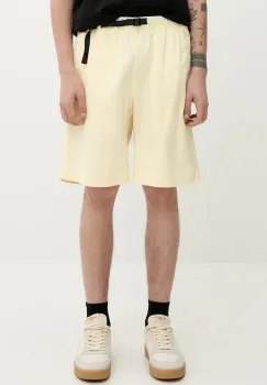 Gramicci pantaloni scurti din bumbac G-Short culoarea gri imagine