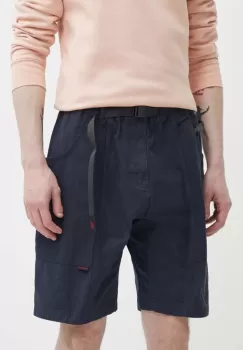 Gramicci pantaloni scurti din bumbac Gadget Short culoarea albastru marin imagine