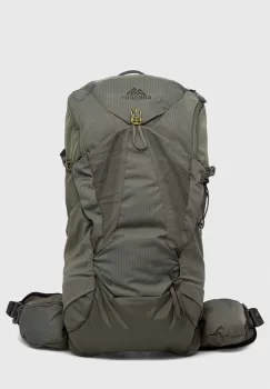 Gregory rucsac barbati, culoarea gri, mare, cu imprimeu imagine