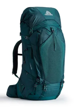 Gregory rucsac Deva 60 femei, culoarea verde, mare, neted imagine