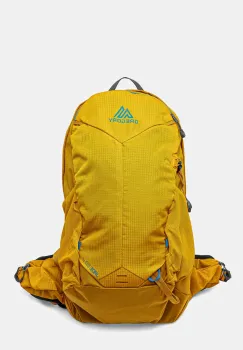 Gregory rucsac Jade 20L femei, culoarea galben, mare, cu imprimeu, JADE.20 imagine