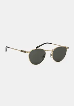 Gucci ochelari de soare barbati, culoarea auriu, GG1875S imagine