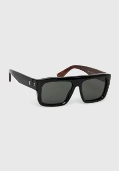 Gucci ochelari de soare barbati, culoarea negru imagine