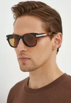 Gucci ochelari de soare barbati, culoarea verde imagine