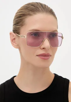 Gucci ochelari de soare culoarea auriu, GG1936S imagine