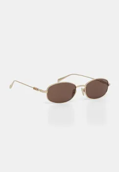 Gucci ochelari de soare culoarea auriu, GG1940S imagine