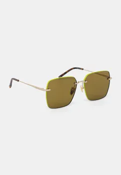 Gucci ochelari de soare culoarea auriu, GG1955SA imagine