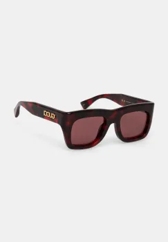Gucci ochelari de soare culoarea bordo, GG1811S imagine