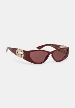 Gucci ochelari de soare culoarea bordo, GG1824S imagine