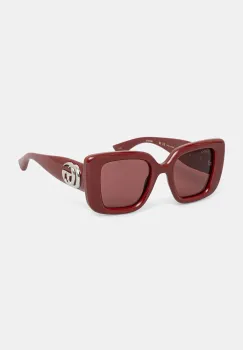 Gucci ochelari de soare culoarea bordo, GG1975S imagine