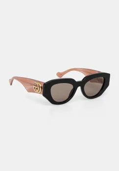 Gucci ochelari de soare culoarea negru, GG1421S imagine