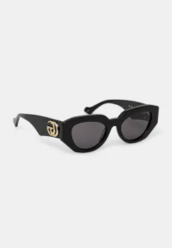 Gucci ochelari de soare culoarea negru, GG1421S imagine